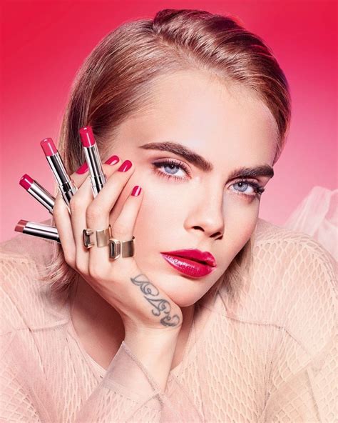 cara delevingne dior addict stellar shine|cara delevingne lipstick.